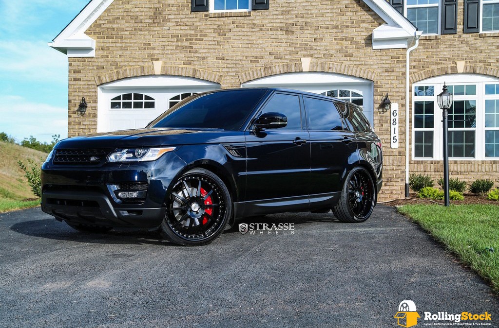 Range Rover Sport Supercharged on 24 inch Strasse Forged Wheels